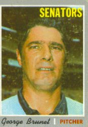 1970 Topps Baseball Cards      328     George Brunet